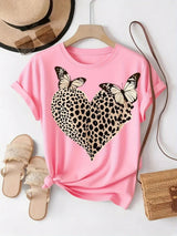 Women’s Round Neck Casual T-Shirt | by Anwer Fancy | Worldwide Shipping