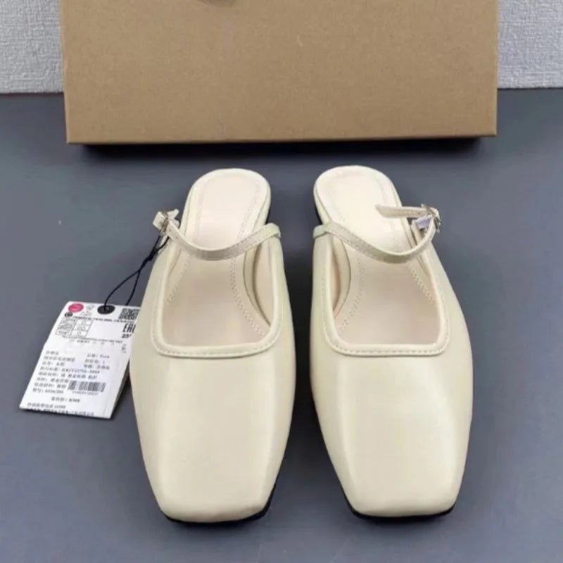 Women’s Square Toe Mules | Men's Mules & Clogs by Anwer Fancy | Worldwide Shipping